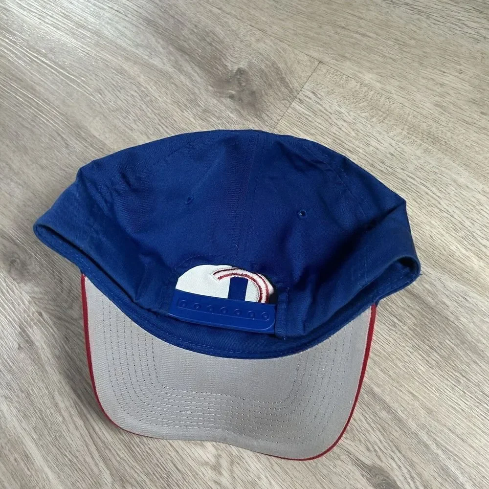 Vintage Chicago Cubs Hat‎ Snapback MLB Baseball Blue Red Outdoor Cap